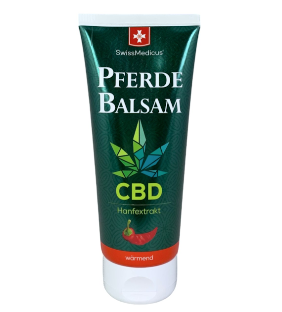 SWISSMEDICUS Pferdebalsam z CBD rozgrzewający 200ml