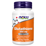 NOW FOODS Glutathione 250mg, 60vcaps. - Glutation