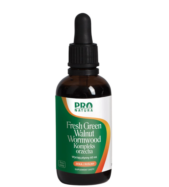 Fresh Green Walnut - Kompleks orzecha 59ml PRO NATURA (NOW FOODS)
