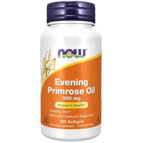 NOW FOODS Evening Primrose Oil 500mg, 100sgels. - Olej z wiesiołka