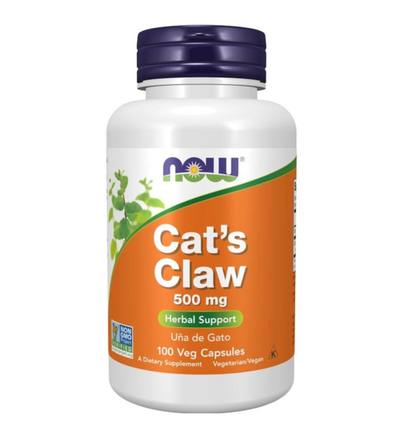 NOW FOODS Cat's Claw 500mg, 100vcaps.