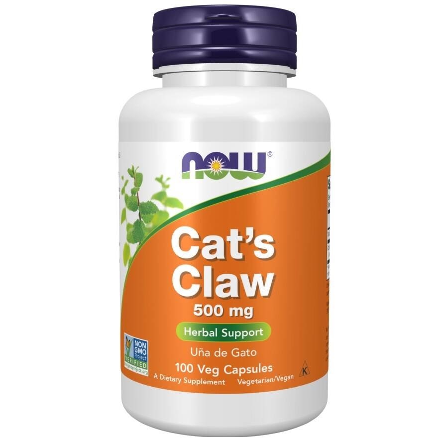 NOW FOODS Cat's Claw 500mg, 100vcaps.