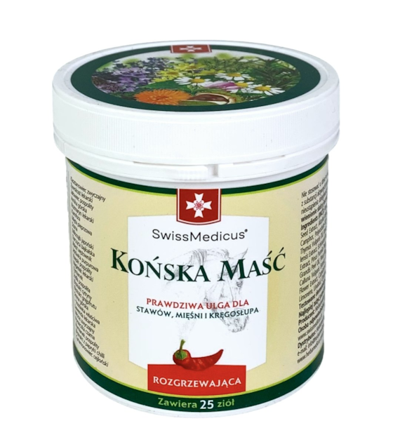 SWISSMEDICUS Końska maść rozgrzewająca 500ml