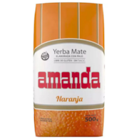 Yerba Mate AMANDA pomarańczowa 500g