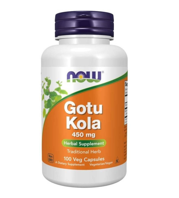 NOW FOODS Gotu Kola 450mg, 100vcaps.