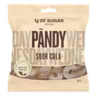 PANDY Sour Cola 50g - żelki bez dodatku cukru o smaku kwaśnej coli