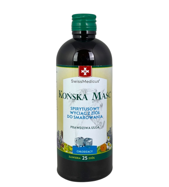 SWISSMEDICUS Końska maść chłodząca na spirytusie 400ml