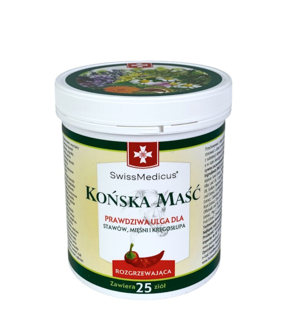 SWISSMEDICUS Końska maść rozgrzewająca 250ml