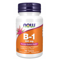 NOW FOODS Witamina B-1 100mg, 100 tabl.