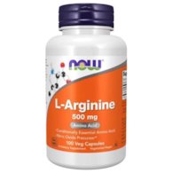 NOW FOODS L-Arginine 500mg 100caps.