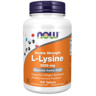 NOW FOODS L-Lysine 1000mg 100tabl. - L-Lizyna