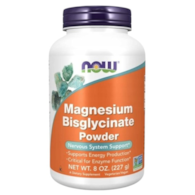 NOW FOODS Magnesium Bisglycinate powder 227g - diglicynian magnezu w proszku