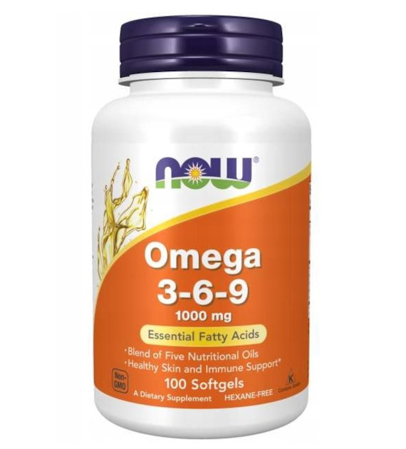 NOW FOODS Omega 3-6-9 1000mg, 100sgels.