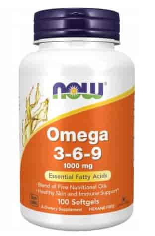 NOW FOODS Omega 3-6-9 1000mg, 100sgels.