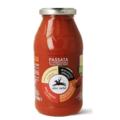 ALCE NERO Sos pomidorowy Passata BIO 500g