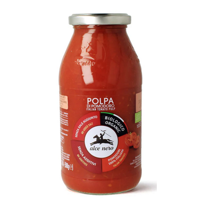 ALCE NERO Pulpa pomidorowa BIO 500g