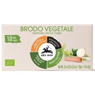 ALCE NERO Bulion - kostki warzywne BIO 100g (10 x 10g)