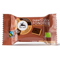 ALCE NERO Herbatniki orkiszowe z czekoladą gorzką FAIR TRADE BIO 28g