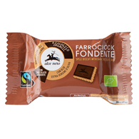 ALCE NERO Herbatniki orkiszowe z czekoladą gorzką FAIR TRADE BIO 28g