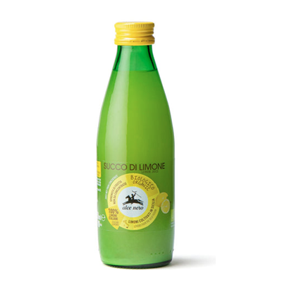 ALCE NERO Sok z cytryn z Sycylii BIO 250ml