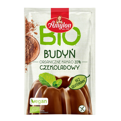 AMYLON Budyń czekoladowy bezglutenowy BIO 40g