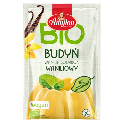 AMYLON Budyń waniliowy bezglutenowy BIO 40g