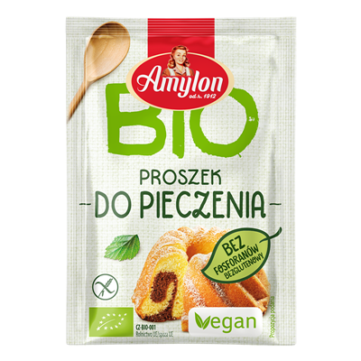 AMYLON Proszek do pieczenia BIO 12g bezglutenowy