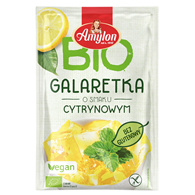AMYLON Galaretka o smaku cytrynowym bezglutenowa BIO 40g