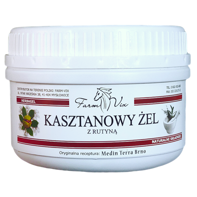 FarmVix Kasztanowy żel z rutyną 350g