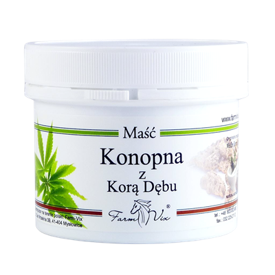 FarmVix Maść Konopna z korą dębu 150ml