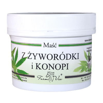 FarmVix Maść z Żyworódki i konopi 150ml