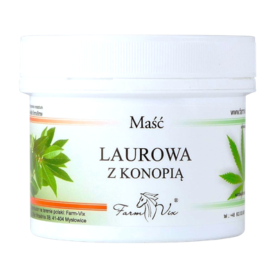 FarmVix Maść Laurowa z Konopią 150ml