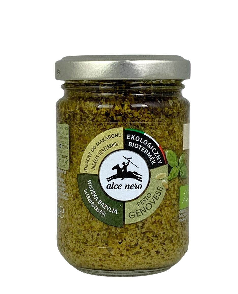 ALCE NERO Pesto Genovese (sos bazyliowy) BIO 130g