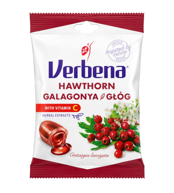 Cukierki ziołowe Głogowe 60g VERBENA