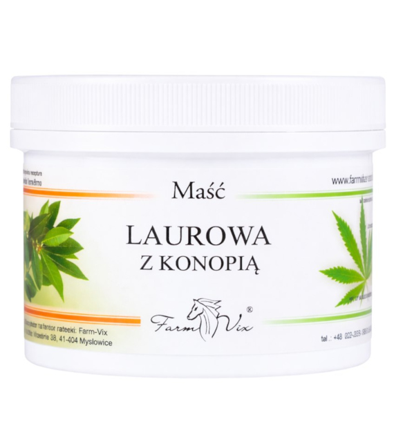 FarmVix Maść Laurowa z Konopią 150ml