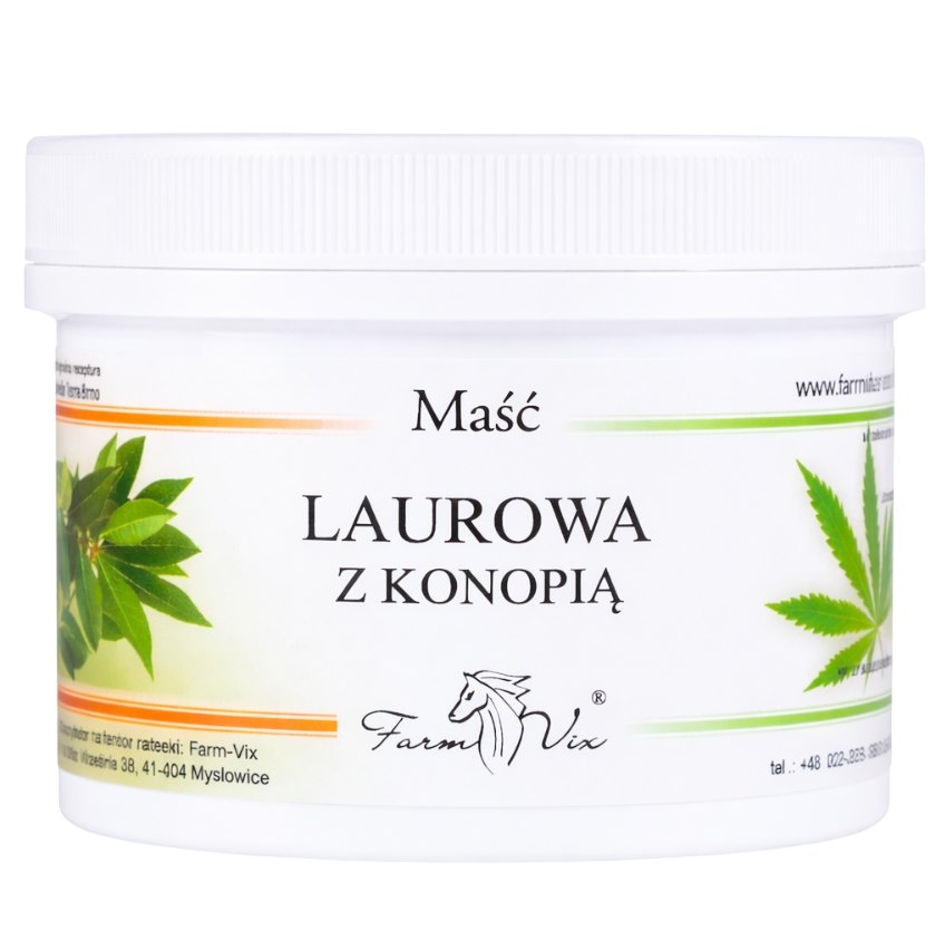 FarmVix Maść Laurowa z Konopią 150ml