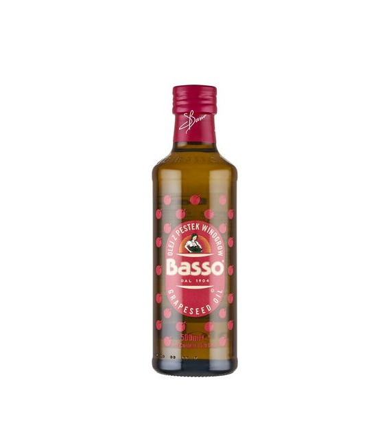BASSO Olej z pestek winogron 500ml