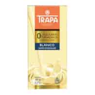 TRAPA Czekolada biała bez dodatku cukru bezglutenowa 90g