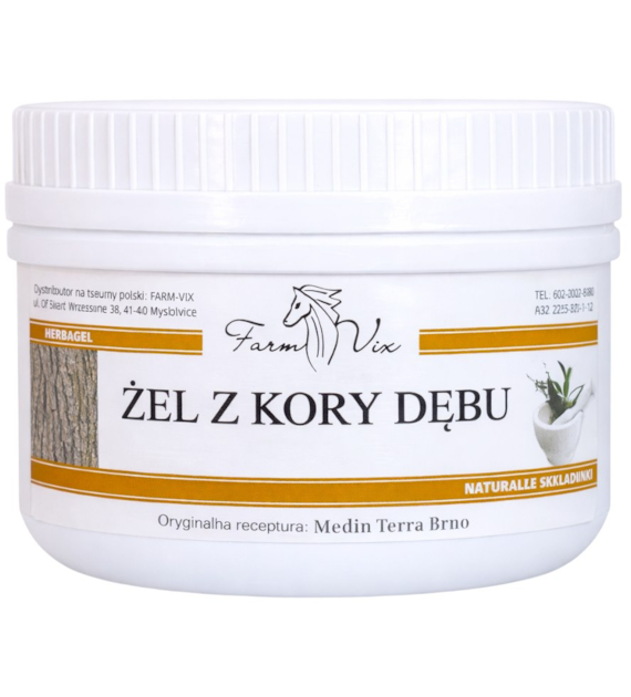 FarmVix Żel z Kory dębu 350g