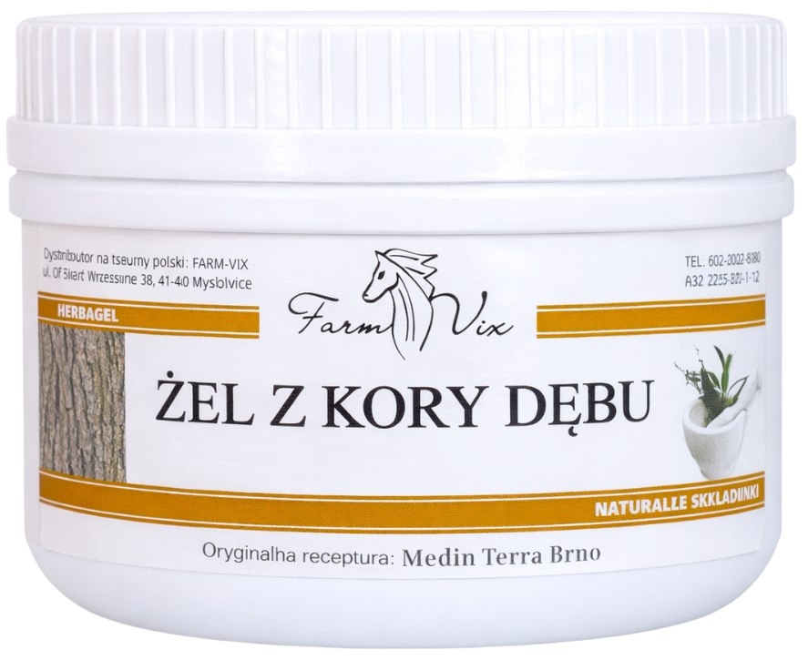 FarmVix Żel z Kory dębu 350g