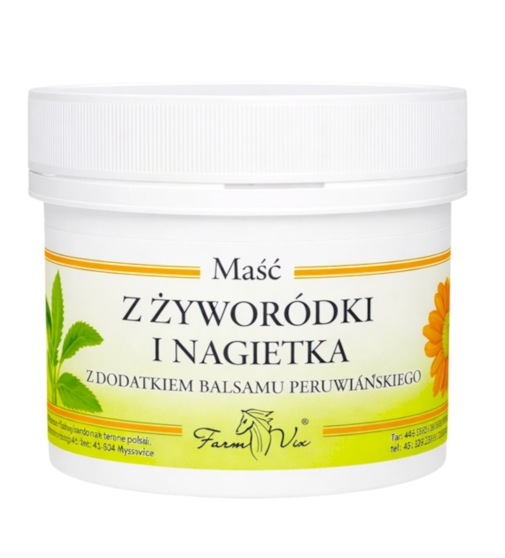 FarmVix Maść z Żyworódki i nagietka 150ml