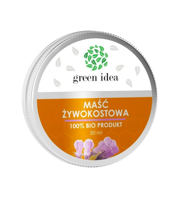 GREEN IDEA Maść żywokostowa 100% EKO 50ml