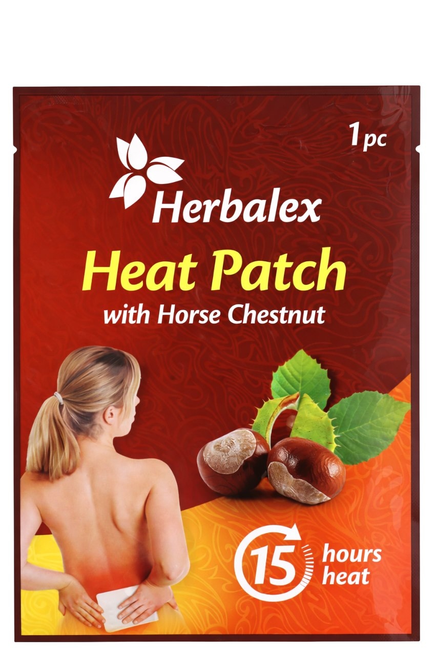 Herbalex Plastry rozgrzewające z kasztanem samoprzylepne (15h)