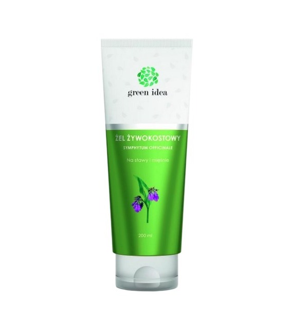 GREEN IDEA Żywokostowy żel 200ml - na stawy i mięśnie