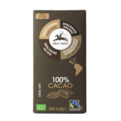 ALCE NERO Tabliczka gorzka 100% kakao BIO 50g