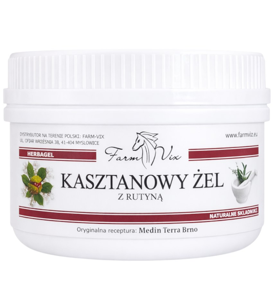 FarmVix Kasztanowy żel z rutyną 350g