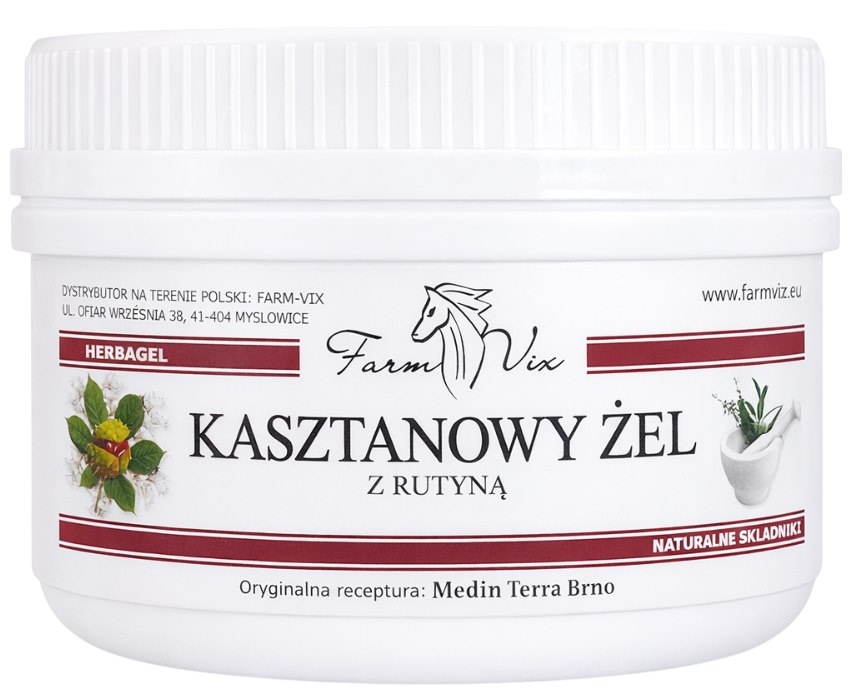 FarmVix Kasztanowy żel z rutyną 350g