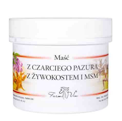 FarmVix Maść z Czarciego pazura z żywokostem i MSM 150ml