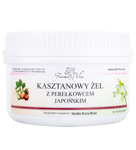 FarmVix Kasztanowy żel z Perełkowcem Japońskim 350g