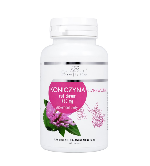 FarmVix Koniczyna czerwona ekstrakt 450mg, 60tabl.